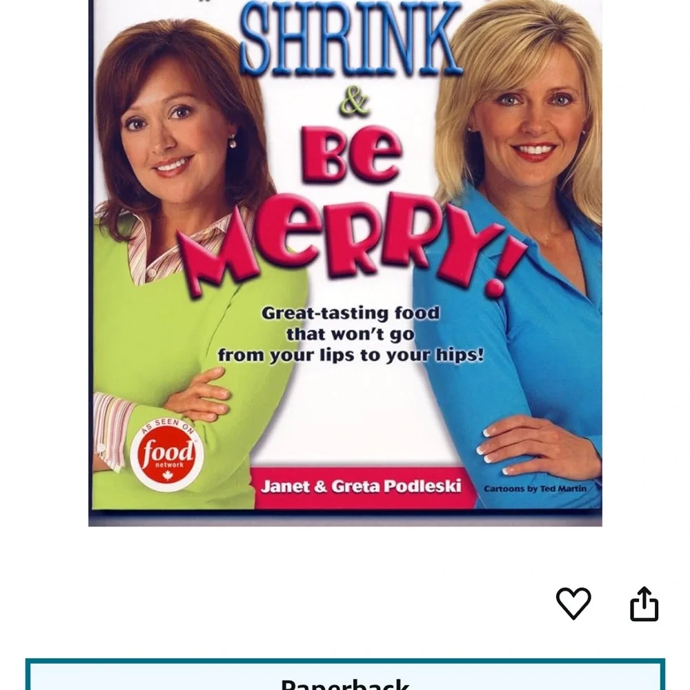 Food Network Vibrant Cookbook - Green, Pink, Blue - Picture 2 of 2